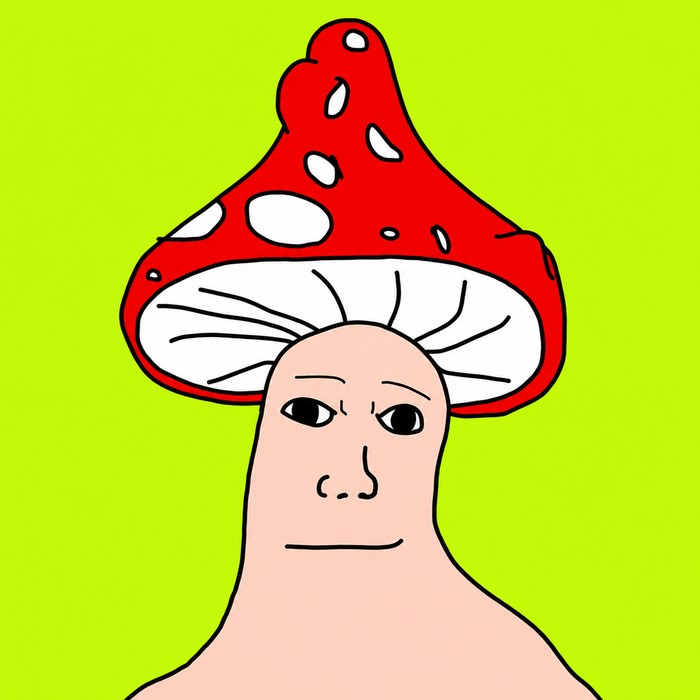 Shroomjak, calm as always.